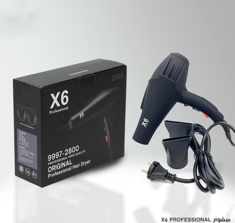 سشوار سالنی موتور سنگین مدل X6