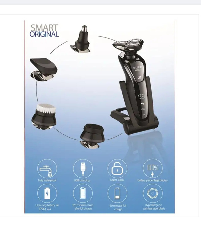 ماشین اصلاح چنده سری سه تیغ فیلیپس مدل PH-9312