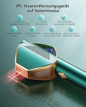 لیزر موهای زائد LUBEX D-1196B مدل | IPL خانگی با شات نامحدود و سرعت بالا