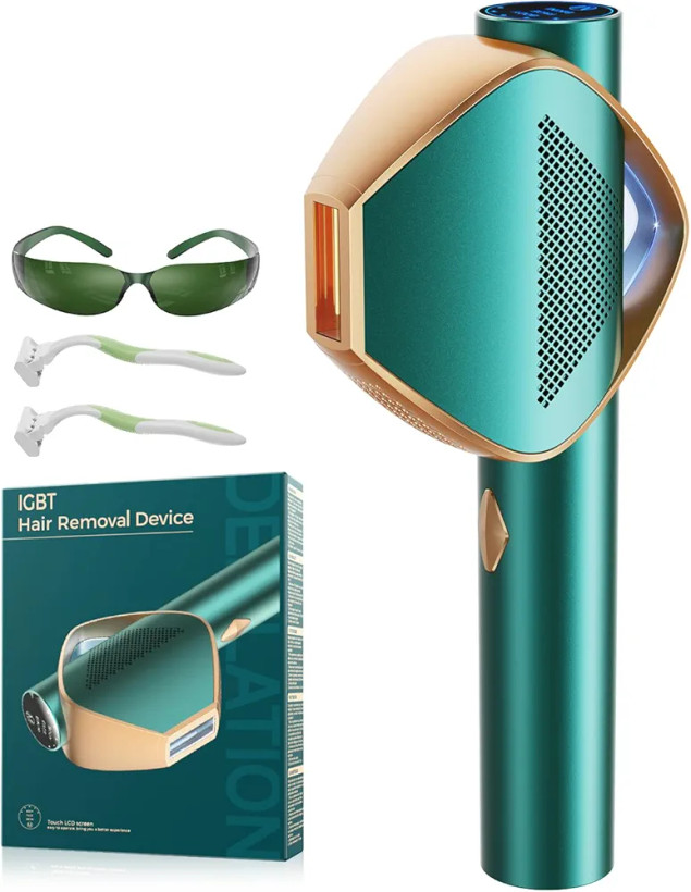 لیزر موهای زائد LUBEX D-1196B مدل | IPL خانگی با شات نامحدود و سرعت بالا