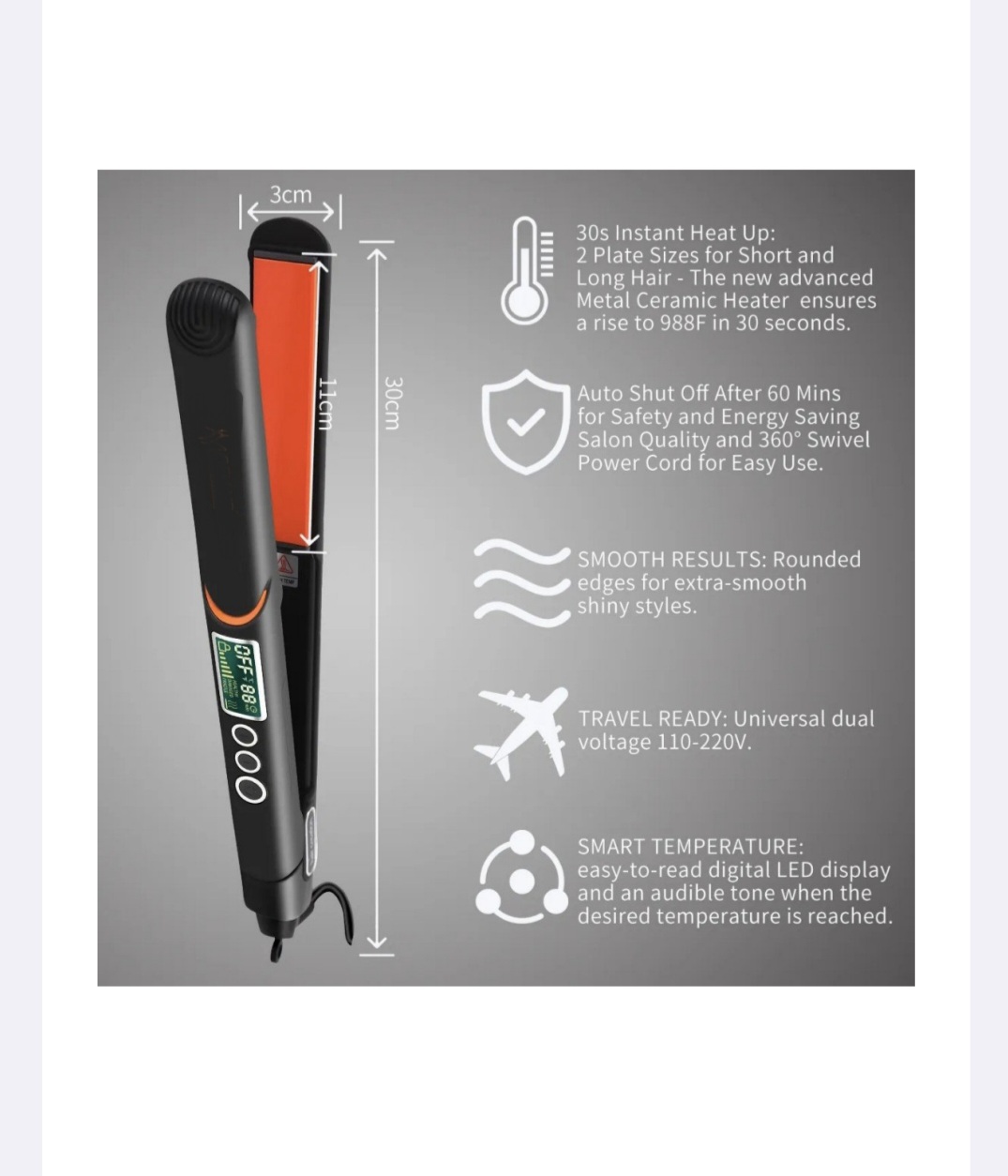 اتو مو حرفه ای فیلیپس مدل PH-3719