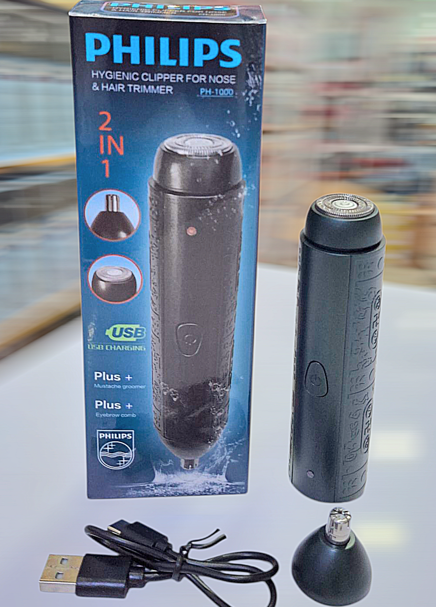 شیور صورت و بدن و بینی زن فلیپس مدل 1000