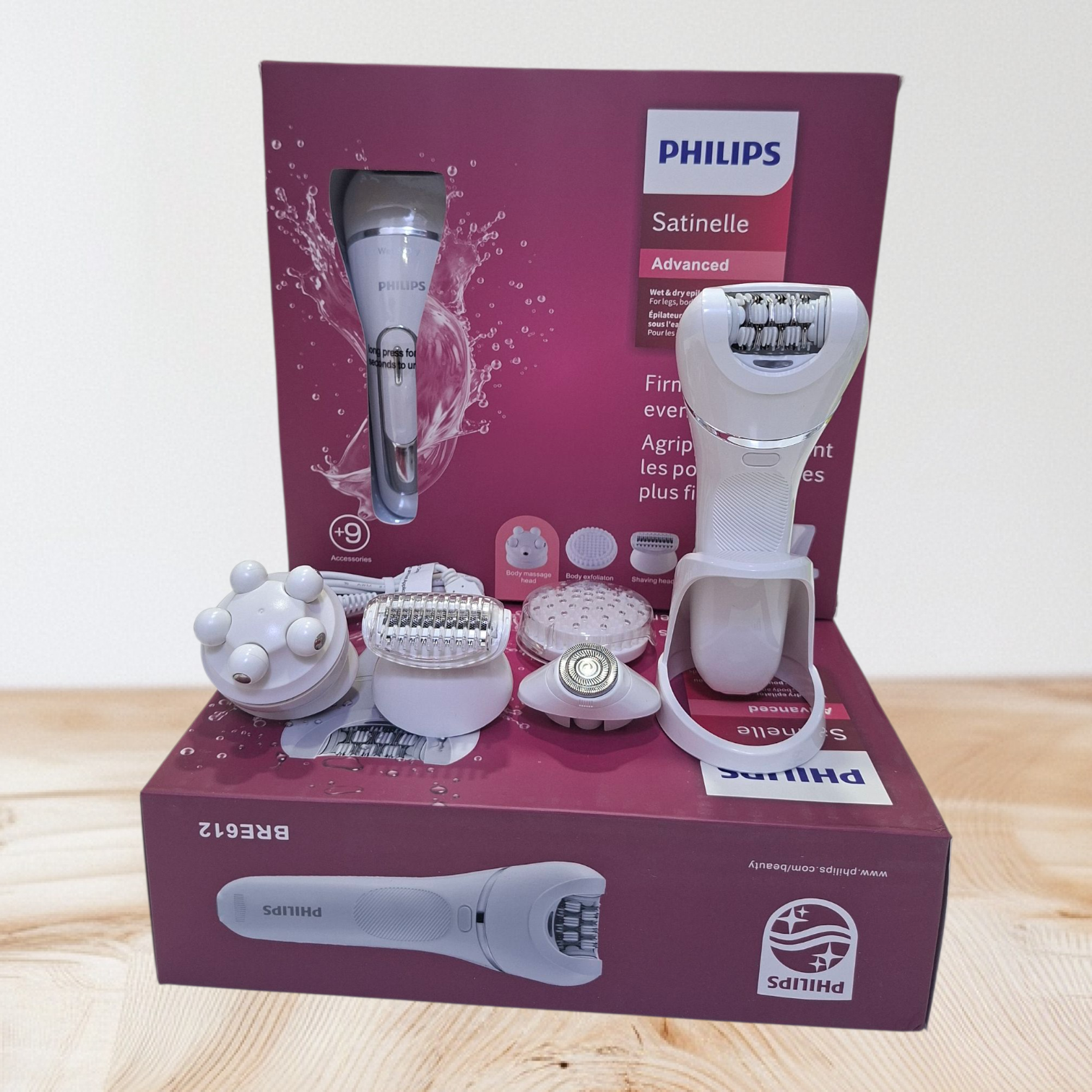 اپیلاتور و موکن ۵ کاره فیلیپس مدل Philips -BRE 612