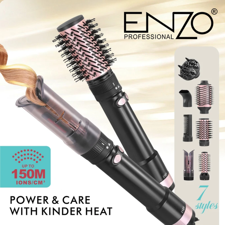 ست سشوار چرخشی و بابلیس انزو 7 کاره EN-760