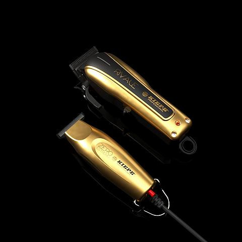 ست ماشین اصلاح کیپه KIEPE مدل خط زن و ریش تراش set golden combo پک 2 عددی