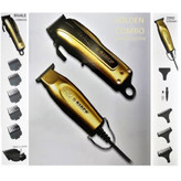 ست ماشین اصلاح کیپه KIEPE مدل خط زن و ریش تراش set golden combo پک 2 عددی
