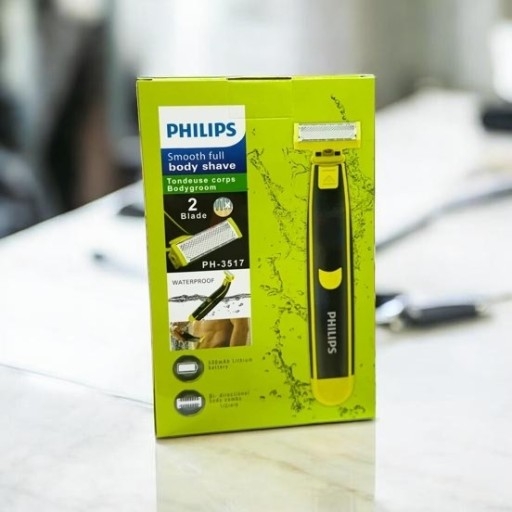 وان بلید و ماشین اصلاح موی صورت و بدن فیلیپس مدل PH-3517