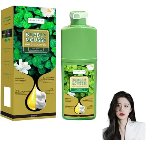 شامپو و رنگ کننده مو گیاهی بابل موس500 میل( اصلی) Brimless اورجینال